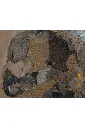 THTO-003c, Ce que nous faisons (What we do), Thierry Tomety, 2026, Paper, Cloths, Nails and Fiber on Canvas, 180x120cm.webp