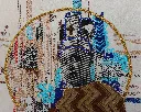 RAMA-004c, The Sovereign, Rachel Malaika, 2026, Serigraphy, beading and embroidery on textile, 110x70cm.webp