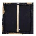 THTO-009c, Destiné, Thierry Tomety, 2026, Papercloths and Fiber on Canvas, 80x80cm.webp