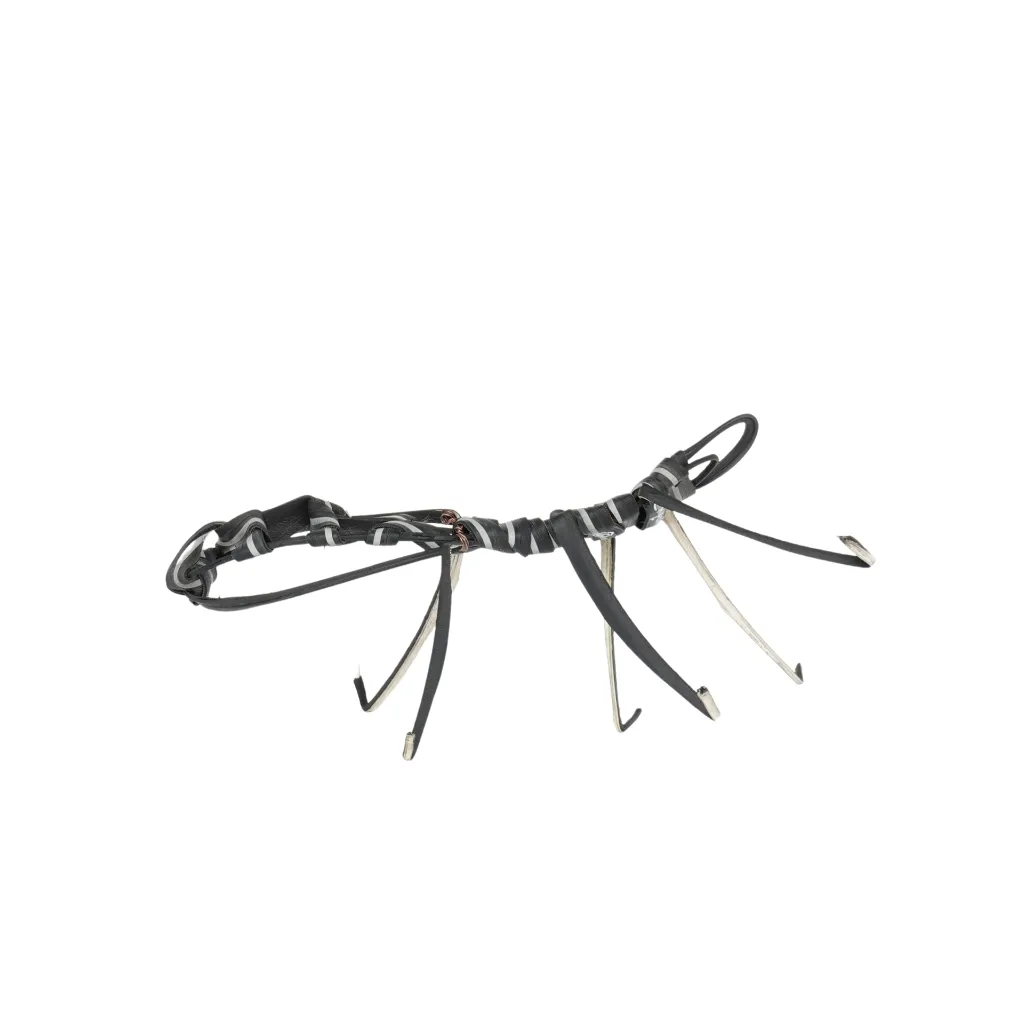 MAKP-041c, Fragility Series - 06, Marcel Kpoho, 2026, Assembly of tire strips and mixed media, 22x27x50 cm.webp