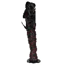 MAKP-035d, Weight of Life, Marcel Kpoho, 2026, Assembly of tire strips and mixed media, 140x43x32 cm.webp