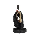 MAKP-029b, Origine du Monde, Marcel Kpoho, 2026, Assembly of tire strips and mixed media, 55x37x27 cm.webp