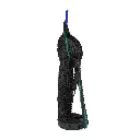 MAKP-027b, Woman Power, Marcel Kpoho, 2026, Assembly of tire strips and mixed media, 109x32x20 cm.webp